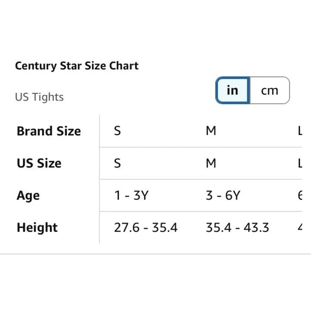 Century Star Ballet Tights Toddler S Orange New Dance Halloween 1-3 Years